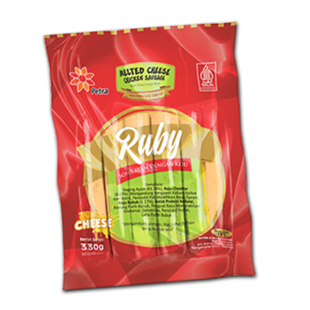 Ruby Sosis Ayam Keju 330 Gram